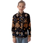 Seamless Pattern Repeat Repetition Kids  Long Sleeve Shirt