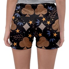 Women s Satin Sleepwear Shorts 
