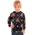 Seamless Pattern Repeat Repetition Kids  Hooded Pullover