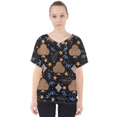 V-Neck Dolman Drape Top 