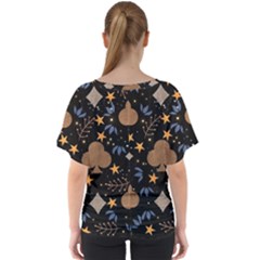 V-Neck Dolman Drape Top 