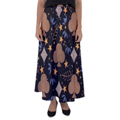 Flared Maxi Skirt 