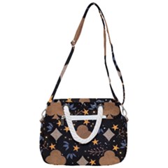 Rope Handles Shoulder Strap Bag 