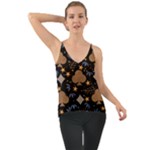 Seamless Pattern Repeat Repetition Chiffon Cami