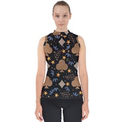 Mock Neck Shell Top 
