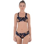 Seamless Pattern Repeat Repetition Criss Cross Bikini Set