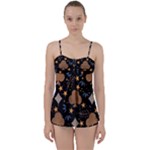 Seamless Pattern Repeat Repetition Babydoll Tankini Set