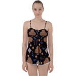 Seamless Pattern Repeat Repetition Babydoll Tankini Top