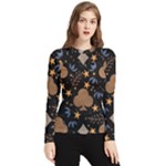 Seamless Pattern Repeat Repetition Women s Long Sleeve Rash Guard