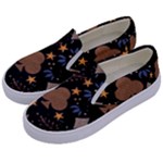Seamless Pattern Repeat Repetition Kids  Canvas Slip Ons