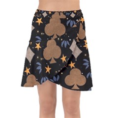 Wrap Front Skirt 
