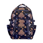 Seamless Pattern Repeat Repetition Carry-on Double Buckle Travel Backpack