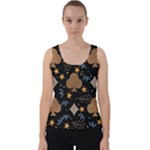 Seamless Pattern Repeat Repetition Velvet Tank Top