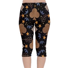 Velvet Capri Leggings  