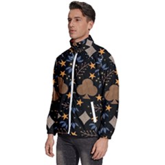Men s High Neck Windbreaker 