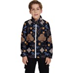 Seamless Pattern Repeat Repetition Kids  High Neck Windbreaker