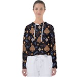 Seamless Pattern Repeat Repetition Women s Slouchy Sweat