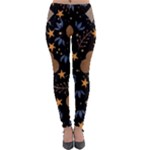 Seamless Pattern Repeat Repetition Lightweight Velour Leggings