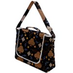 Seamless Pattern Repeat Repetition Box Up Messenger Bag