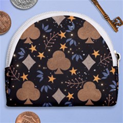 Horseshoe Style Canvas Pouch 