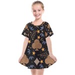 Seamless Pattern Repeat Repetition Kids  Smock Dress
