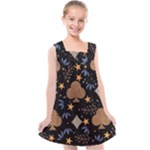 Seamless Pattern Repeat Repetition Kids  Cross Back Dress
