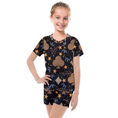 Kids  Mesh T-Shirt and Shorts Set 