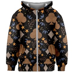 Kids  Zipper Hoodie Without Drawstring 