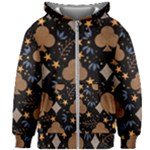 Seamless Pattern Repeat Repetition Kids  Zipper Hoodie Without Drawstring
