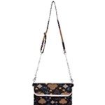 Seamless Pattern Repeat Repetition Mini Crossbody Handbag