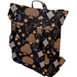 Seamless Pattern Repeat Repetition Buckle Up Backpack