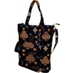 Seamless Pattern Repeat Repetition Shoulder Tote Bag
