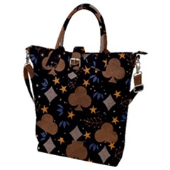 Buckle Top Tote Bag 