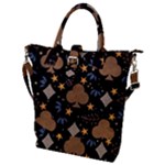 Seamless Pattern Repeat Repetition Buckle Top Tote Bag