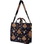 Seamless Pattern Repeat Repetition Square Shoulder Tote Bag