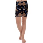 Seamless Pattern Repeat Repetition Kids  Lightweight Velour Capri Yoga Leggings
