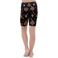 Kids  Lightweight Velour Cropped Yoga Leggings 