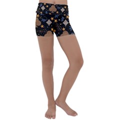 Kids  Lightweight Velour Yoga Shorts 