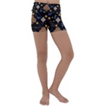 Seamless Pattern Repeat Repetition Kids  Lightweight Velour Yoga Shorts