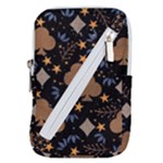 Seamless Pattern Repeat Repetition Belt Pouch Bag (Large)