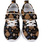 Seamless Pattern Repeat Repetition Kids  Velcro Strap Shoes