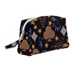 Seamless Pattern Repeat Repetition Wristlet Pouch Bag (Medium)
