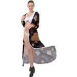 Seamless Pattern Repeat Repetition Maxi Chiffon Beach Wrap