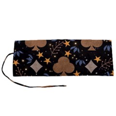 Seamless Pattern Repeat Repetition Roll Up Canvas Pencil Holder (S) from ArtsNow.com