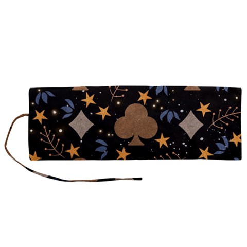 Seamless Pattern Repeat Repetition Roll Up Canvas Pencil Holder (M) from ArtsNow.com