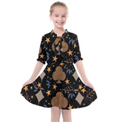 Kids  All Frills Chiffon Dress 
