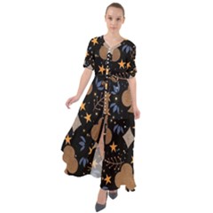 Waist Tie Boho Maxi Dress 
