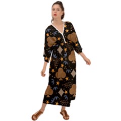 Grecian Style  Maxi Dress 