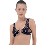 Seamless Pattern Repeat Repetition Ring Detail Bikini Top