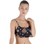 Seamless Pattern Repeat Repetition Layered Top Bikini Top 